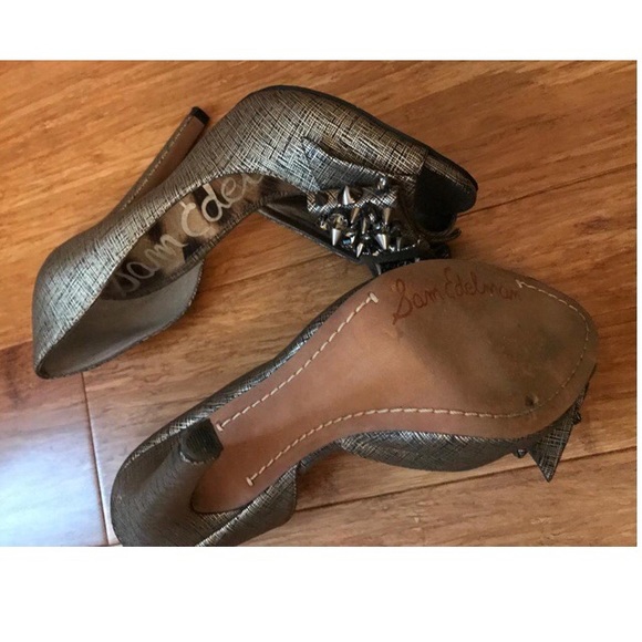 Open toe pump by Sam Edelman - Picture 4 of 5